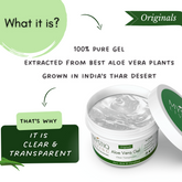100% pure aloe vera gel